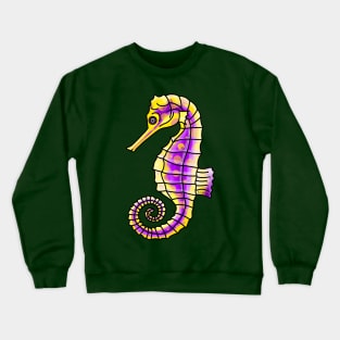 Intersex seahorse. Crewneck Sweatshirt